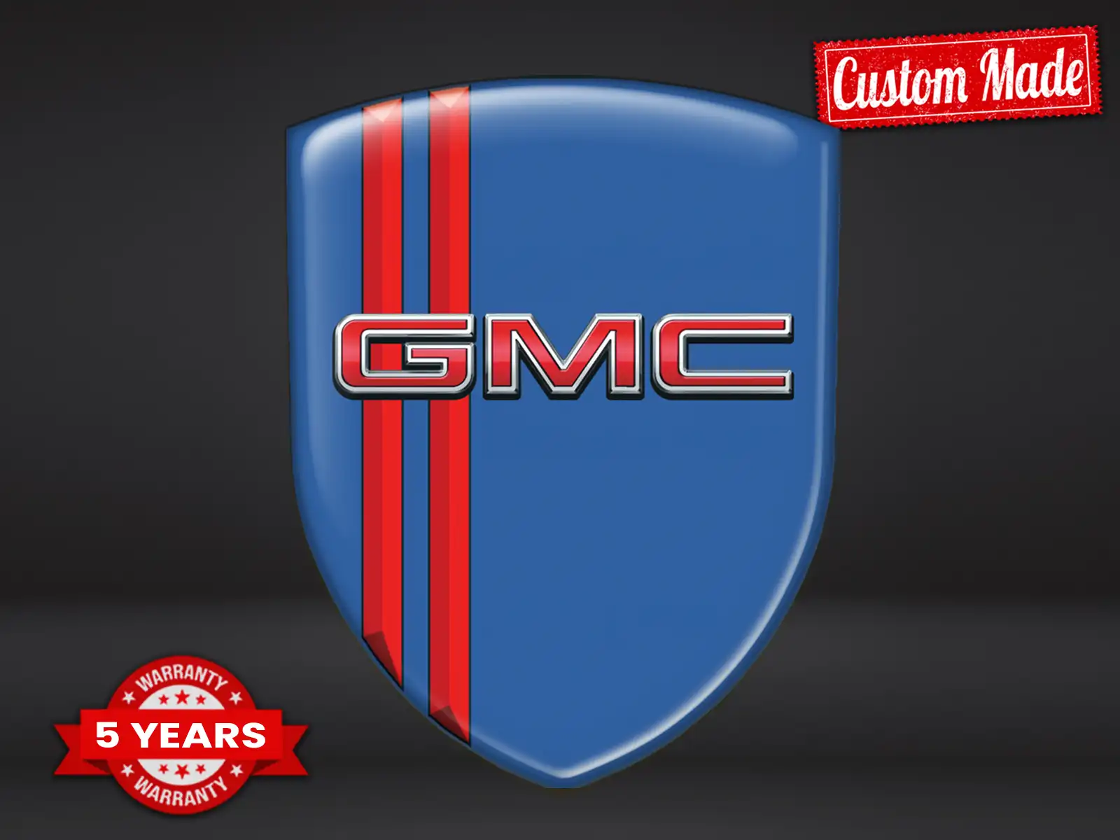GMC Étiquette Étanche Style Haut de Gamme Pro